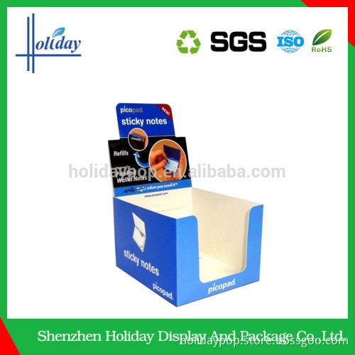 Large capacity cardboard counter display